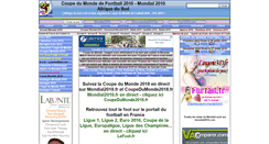Desktop Screenshot of mondial2010.net